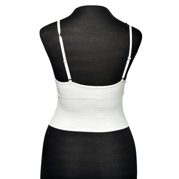 Set Of 3 Marilyn Monroe Camisole Tops Adjustable Straps Size L White Black Gray - Picture 4 of 16